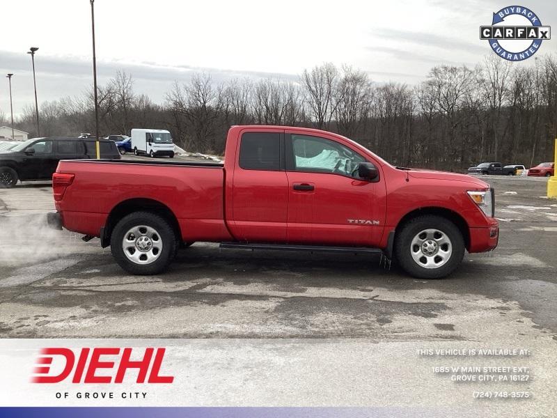 used 2021 Nissan Titan car, priced at $24,987