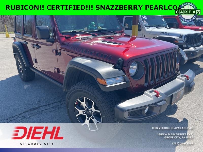 used 2021 Jeep Wrangler Unlimited car, priced at $35,987