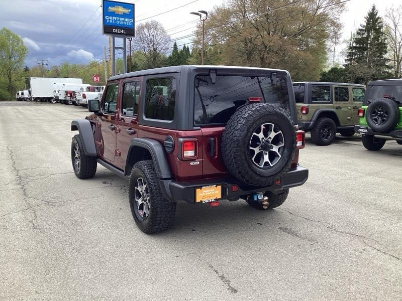 used 2021 Jeep Wrangler Unlimited car, priced at $35,000