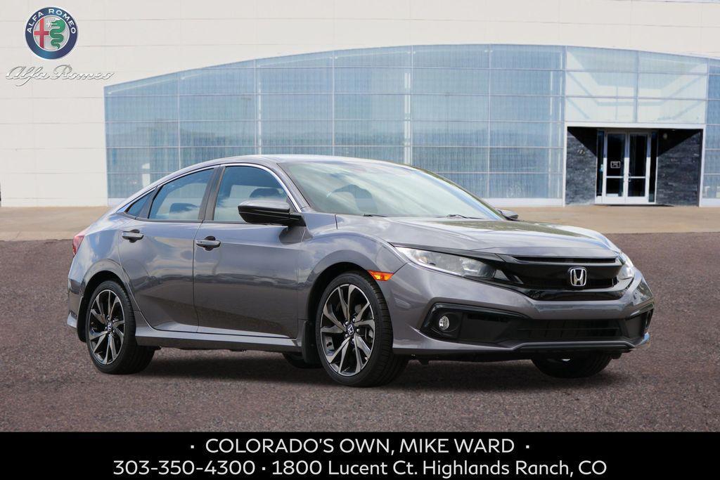 used 2021 Honda Civic car, priced at $19,225