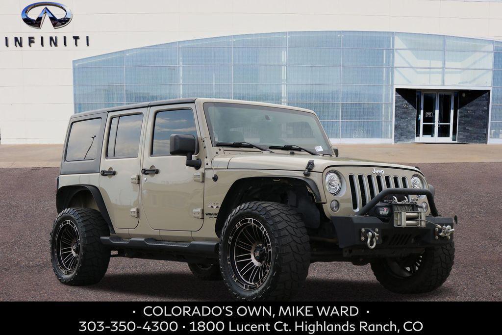 used 2017 Jeep Wrangler Unlimited car, priced at $22,699