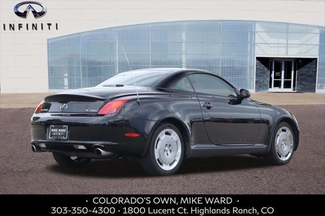 used 2002 Lexus SC 430 car, priced at $10,999