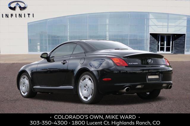 used 2002 Lexus SC 430 car, priced at $13,999