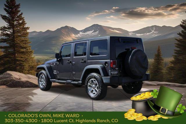 used 2017 Jeep Wrangler Unlimited car, priced at $19,999