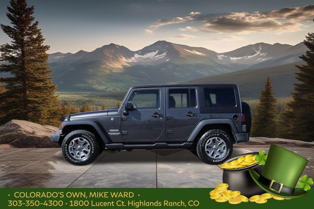 used 2017 Jeep Wrangler Unlimited car, priced at $19,999