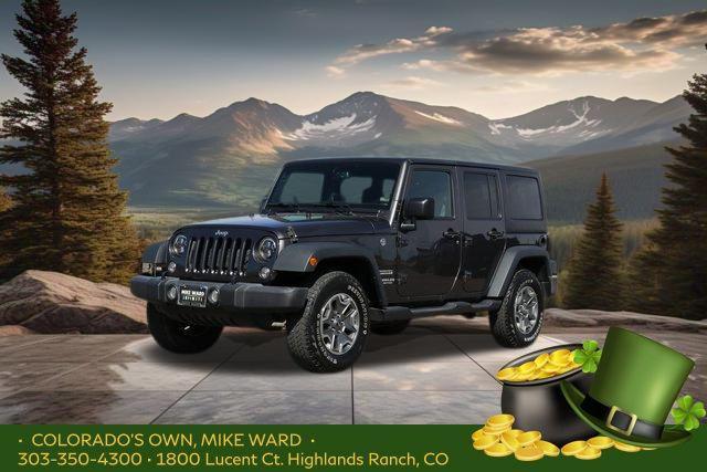 used 2017 Jeep Wrangler Unlimited car, priced at $19,999