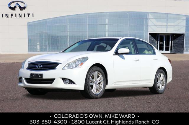 used 2013 INFINITI G37x car, priced at $12,999