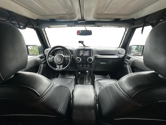 used 2013 Jeep Wrangler Unlimited car, priced at $14,990