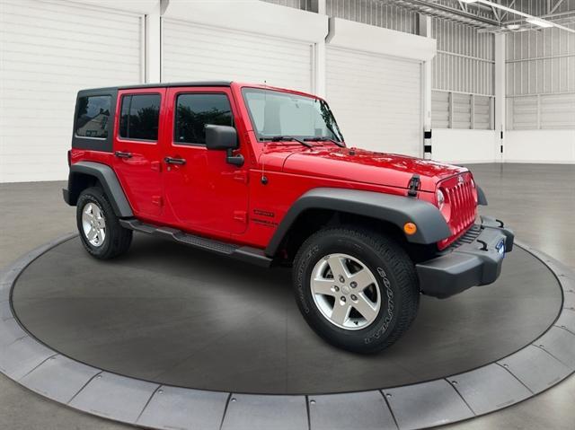 used 2014 Jeep Wrangler Unlimited car, priced at $15,990