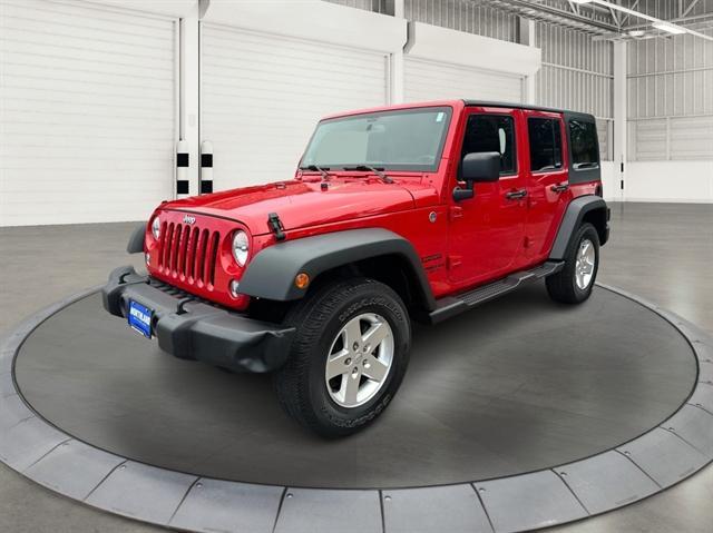 used 2014 Jeep Wrangler Unlimited car, priced at $15,990