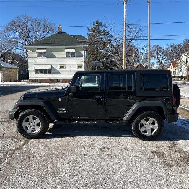 used 2017 Jeep Wrangler Unlimited car, priced at $19,990