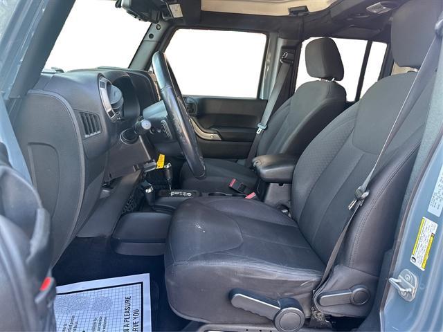 used 2015 Jeep Wrangler Unlimited car, priced at $14,990