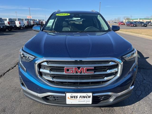 used 2021 GMC Terrain car, priced at $24,634