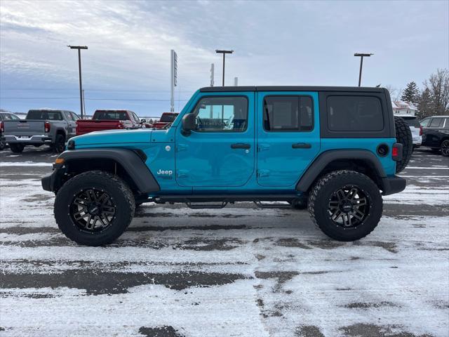 used 2020 Jeep Wrangler Unlimited car, priced at $32,697