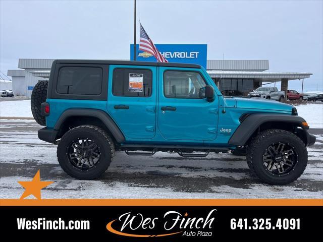 used 2020 Jeep Wrangler Unlimited car, priced at $32,697