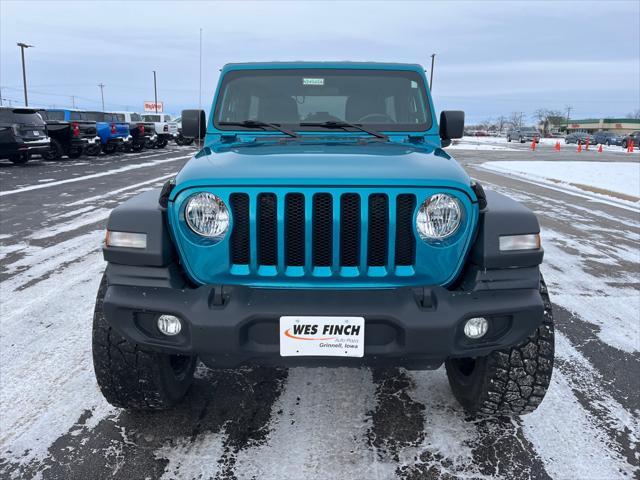 used 2020 Jeep Wrangler Unlimited car, priced at $32,697