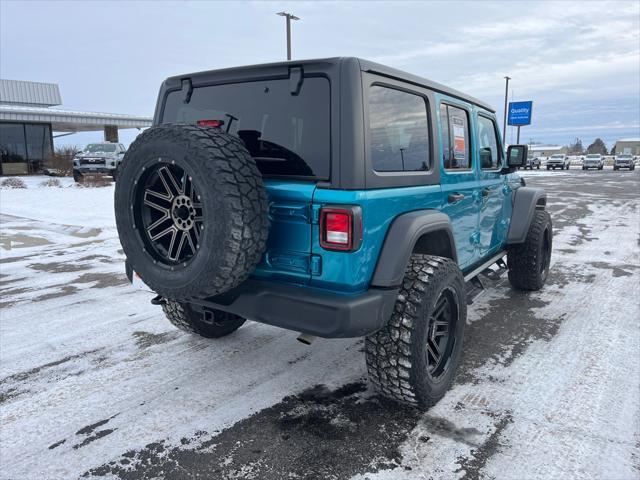 used 2020 Jeep Wrangler Unlimited car, priced at $32,697