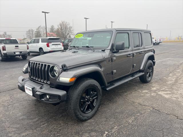 used 2021 Jeep Wrangler car, priced at $38,139