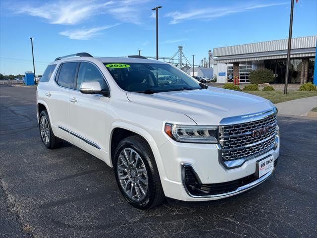 used 2021 GMC Acadia car, priced at $29,094