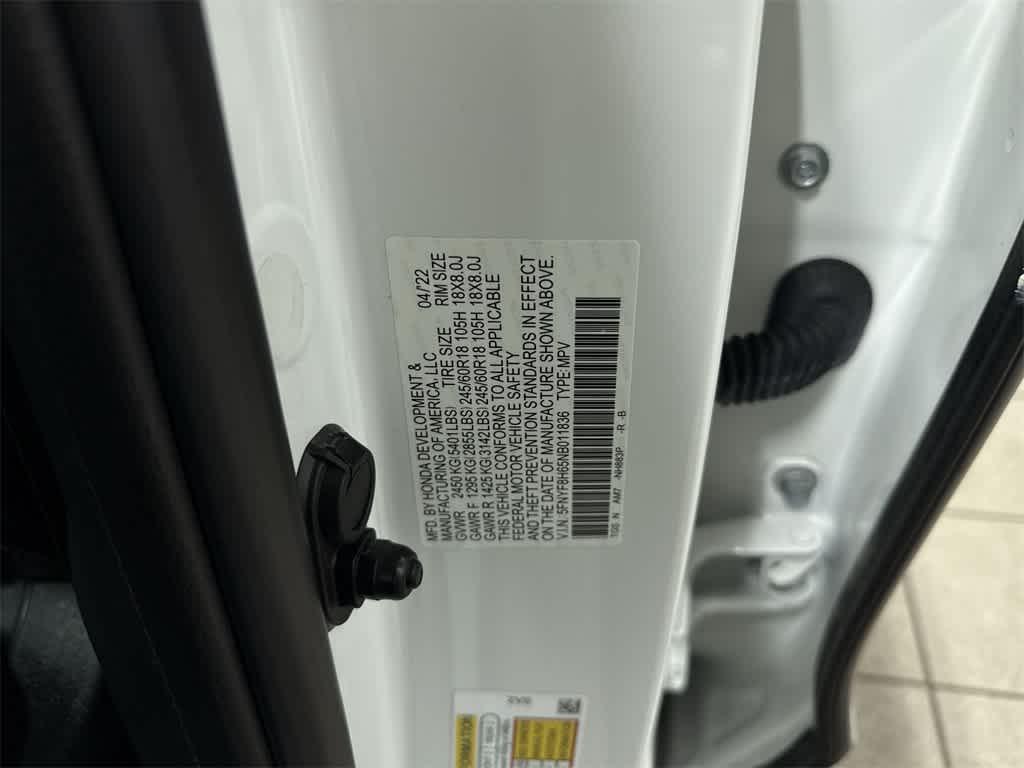 used 2022 Honda Passport car, priced at $29,900