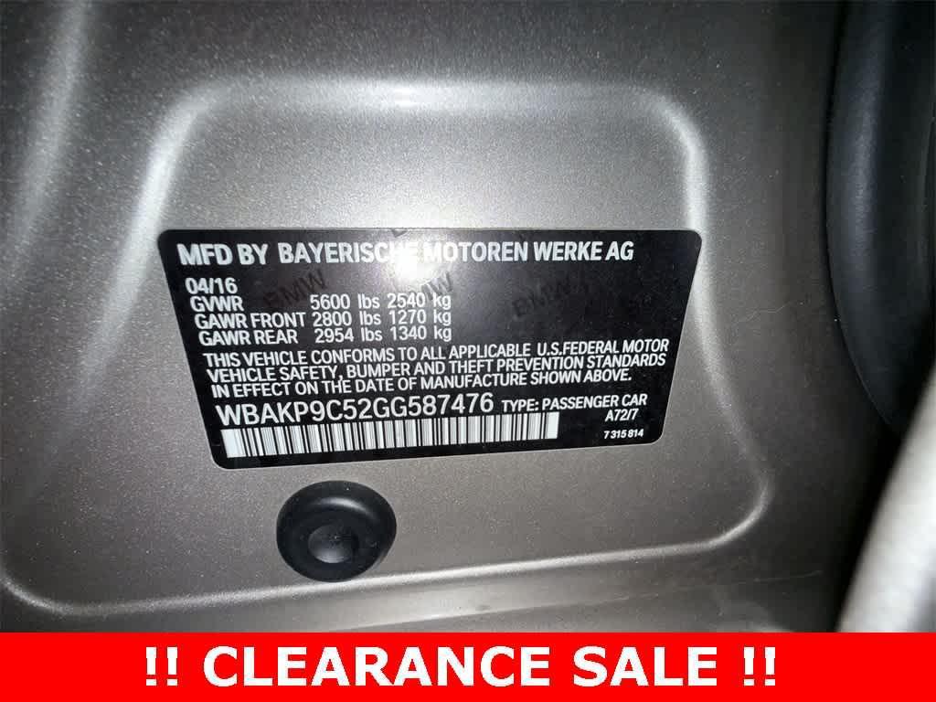 used 2016 BMW 550 car, priced at $15,377