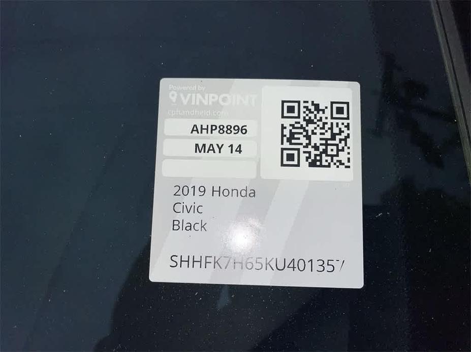 used 2019 Honda Civic car, priced at $21,150