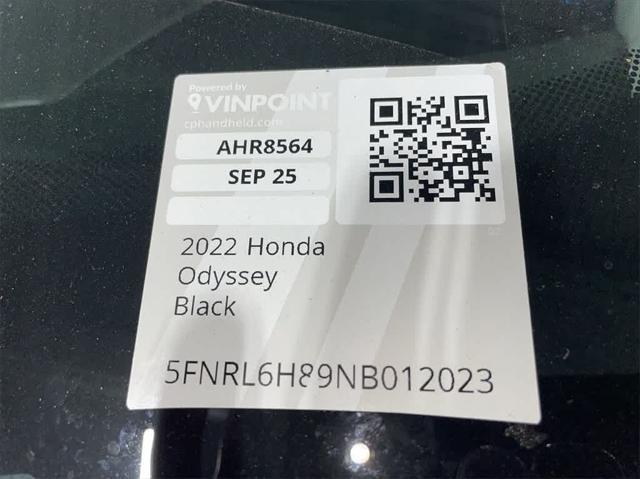 used 2022 Honda Odyssey car, priced at $29,500