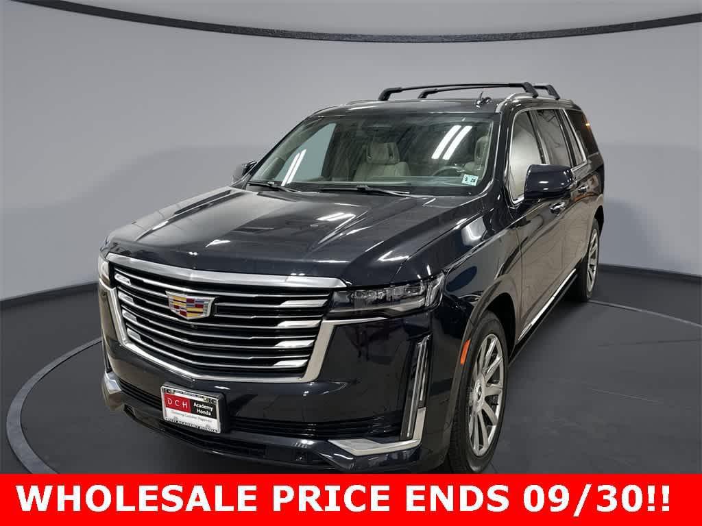 used 2023 Cadillac Escalade ESV car, priced at $67,205