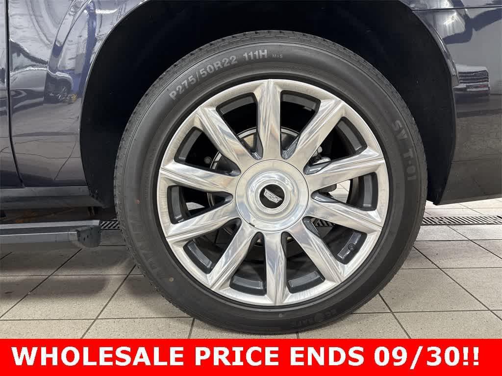 used 2023 Cadillac Escalade ESV car, priced at $67,205