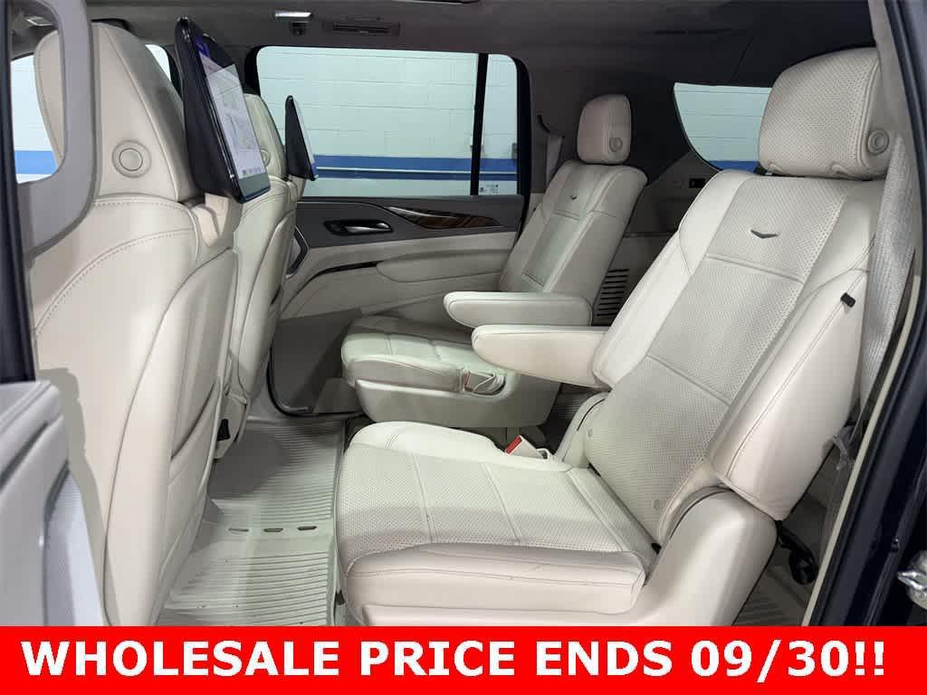 used 2023 Cadillac Escalade ESV car, priced at $67,205