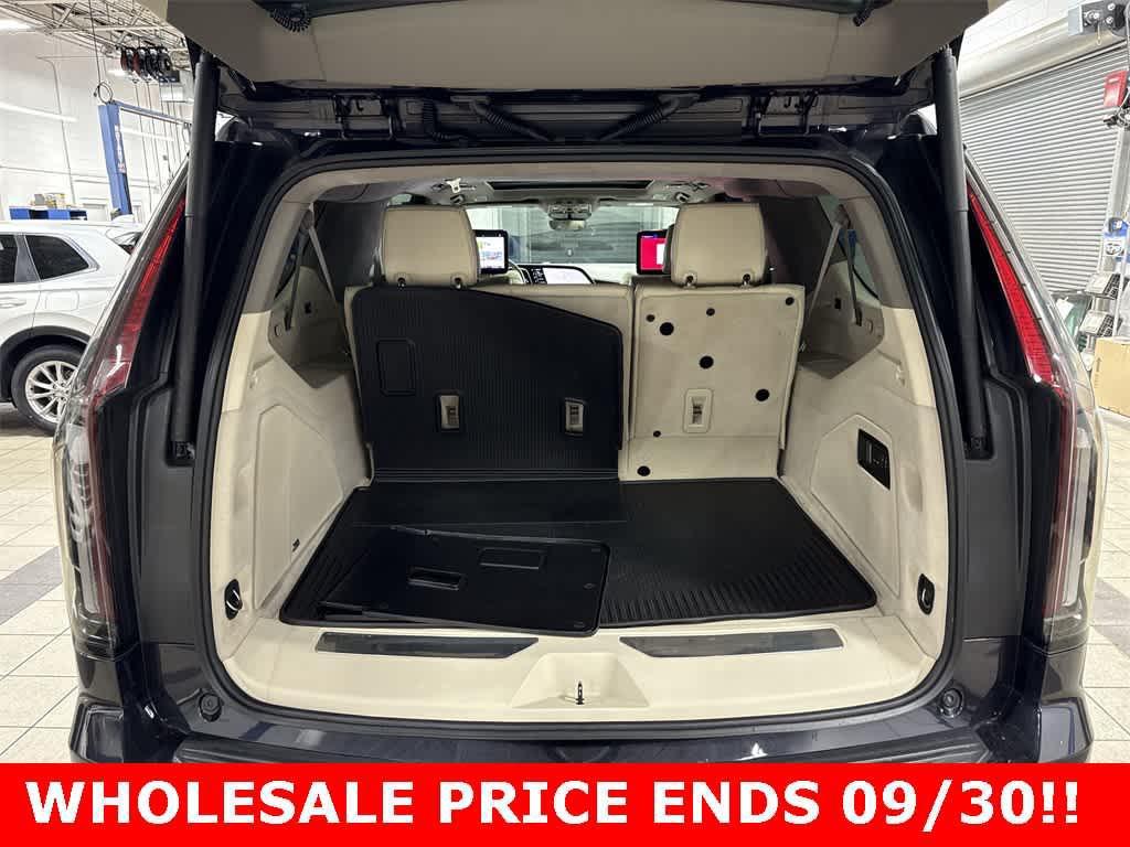 used 2023 Cadillac Escalade ESV car, priced at $67,205