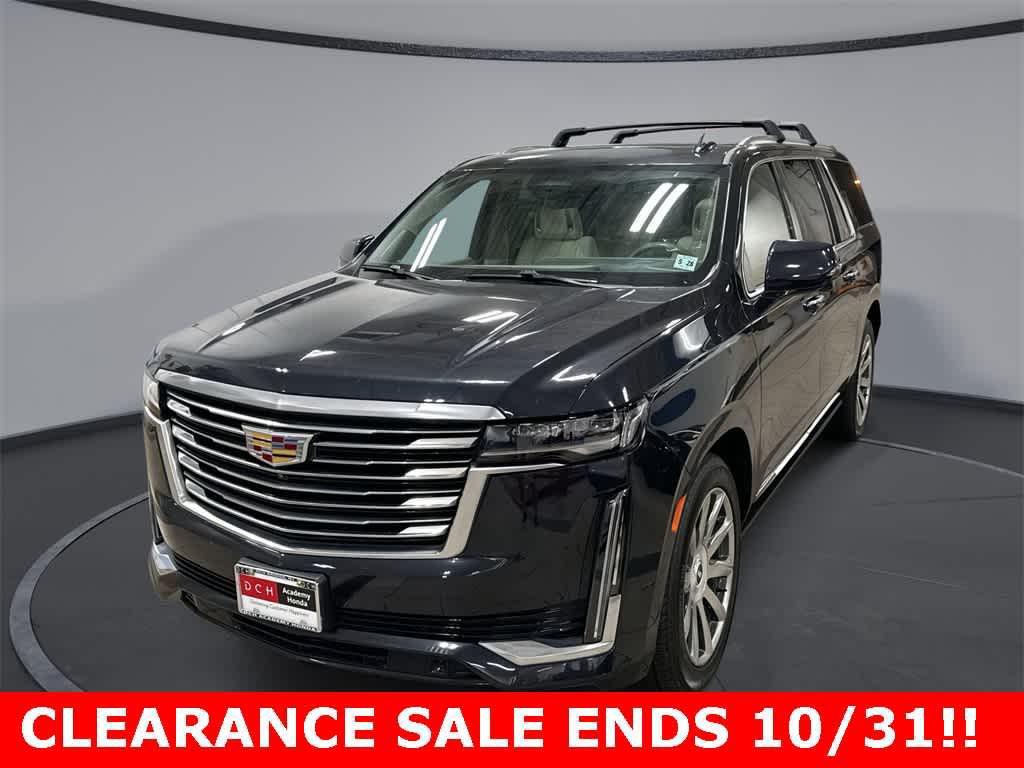 used 2023 Cadillac Escalade ESV car, priced at $64,448
