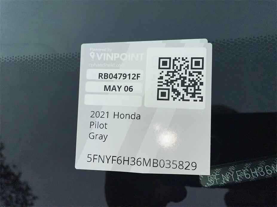 used 2021 Honda Pilot car, priced at $26,350