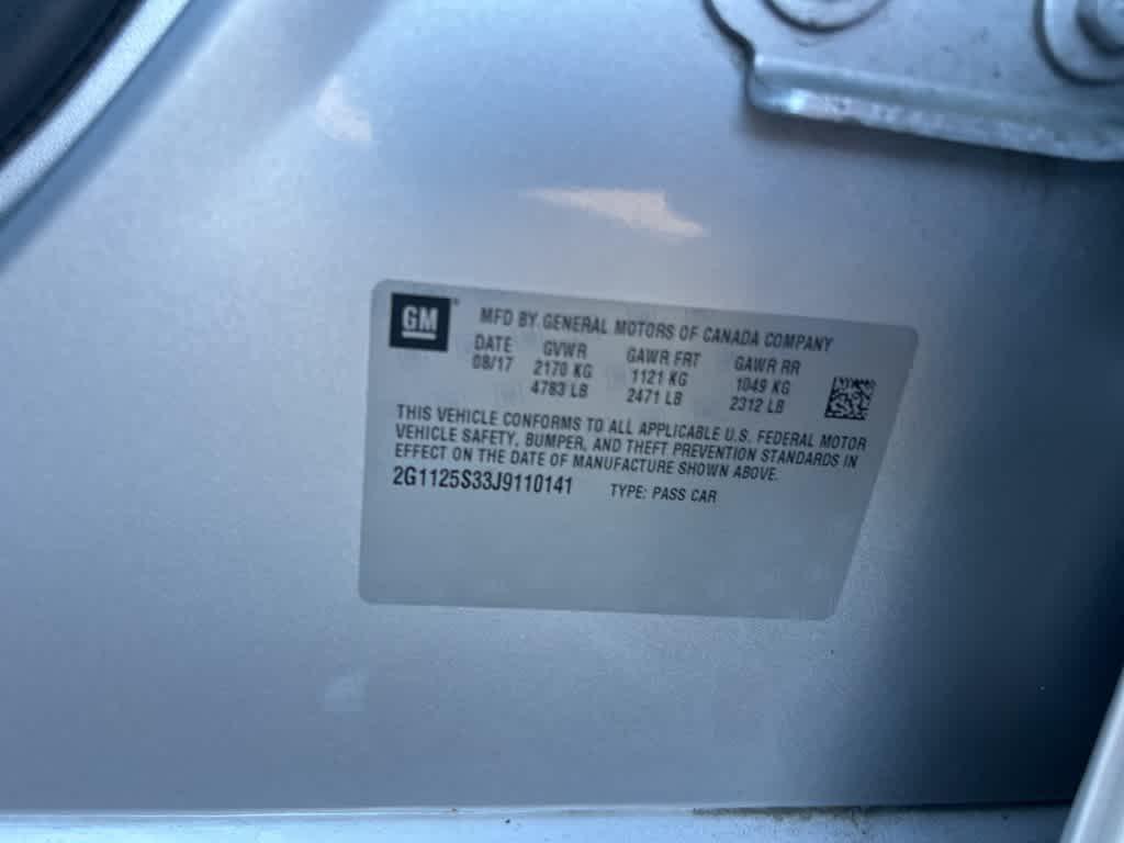 used 2018 Chevrolet Impala car, priced at $15,120