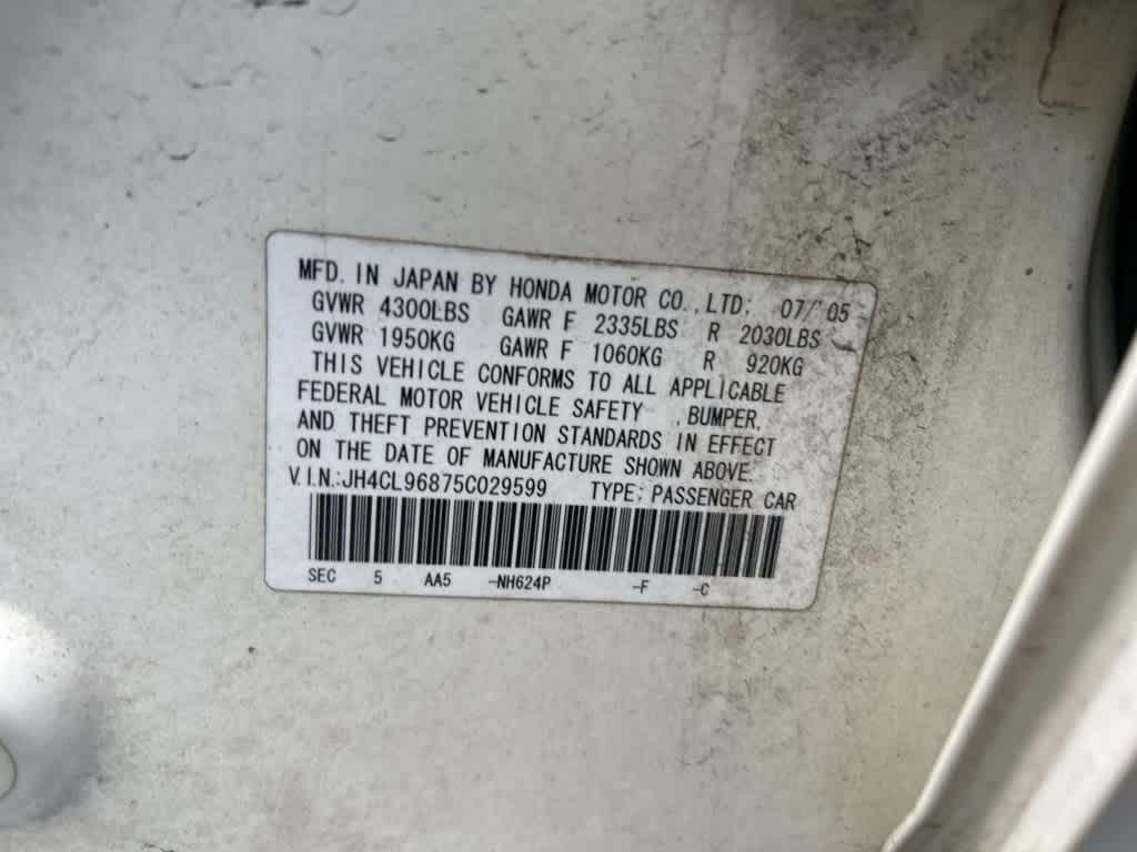 used 2005 Acura TSX car, priced at $5,916