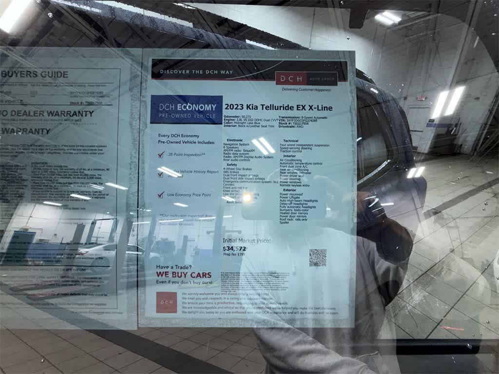used 2023 Kia Telluride car, priced at $33,620