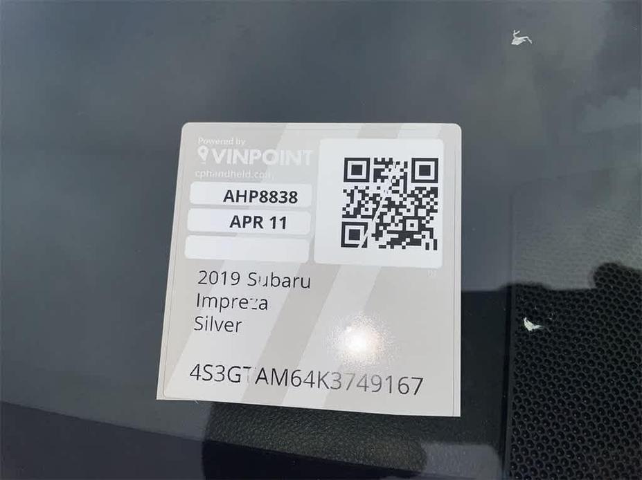 used 2019 Subaru Impreza car, priced at $18,778