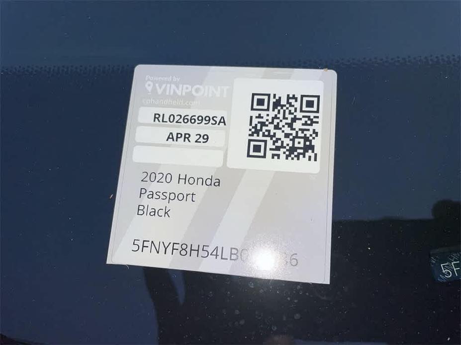 used 2020 Honda Passport car, priced at $27,995