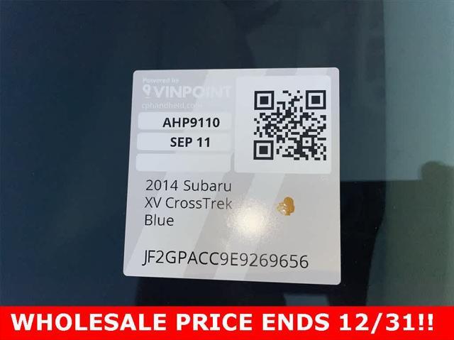 used 2014 Subaru XV Crosstrek car, priced at $8,465