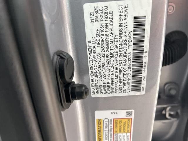 used 2022 Honda Pilot car, priced at $30,806