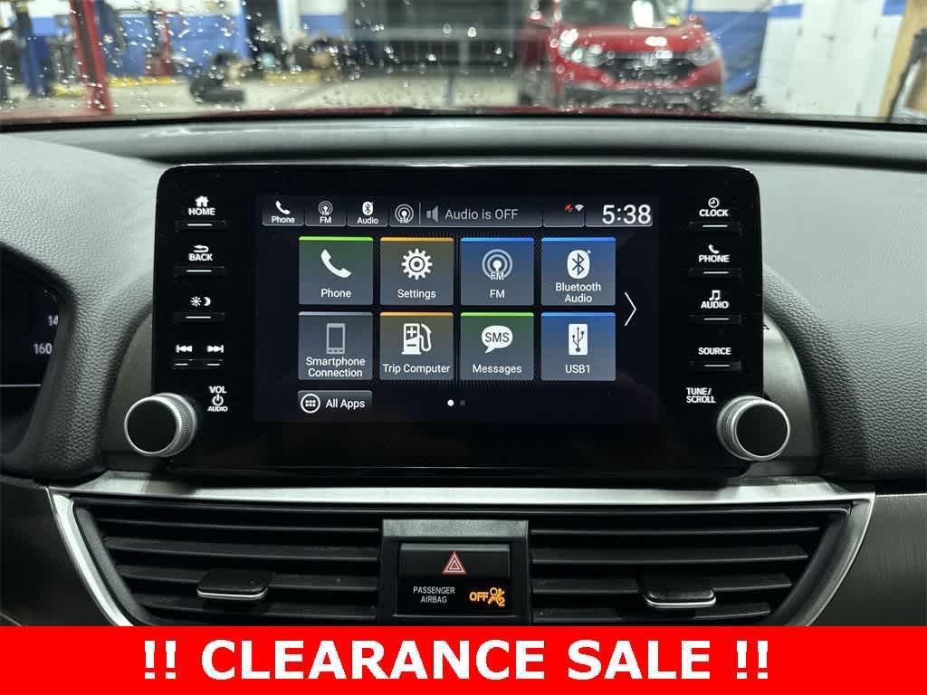 used 2021 Honda Accord car, priced at $21,350