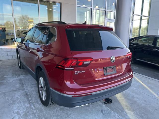 used 2018 Volkswagen Tiguan car, priced at $13,036