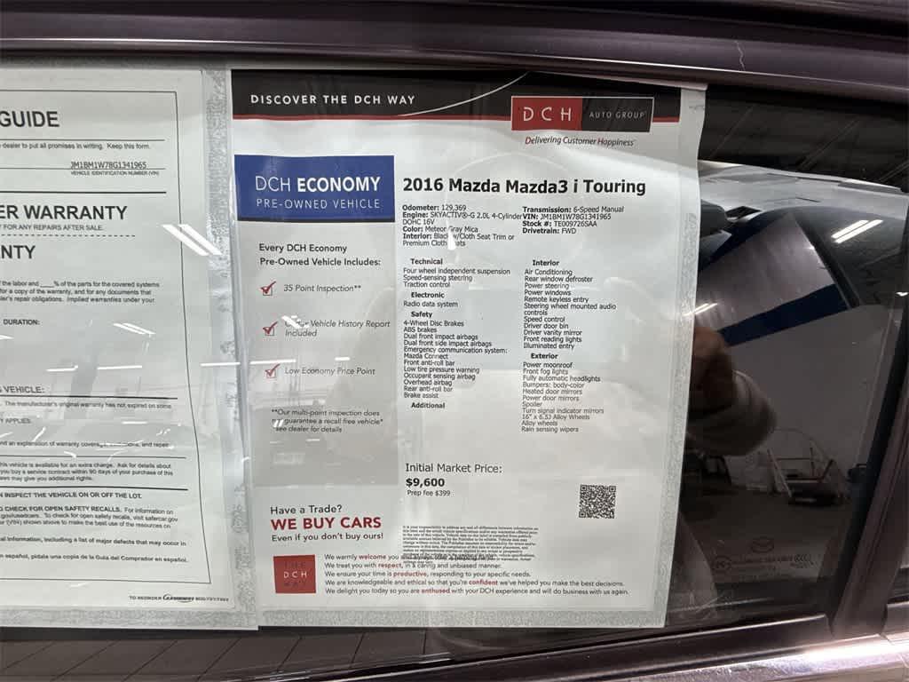 used 2016 Mazda Mazda3 car, priced at $8,150