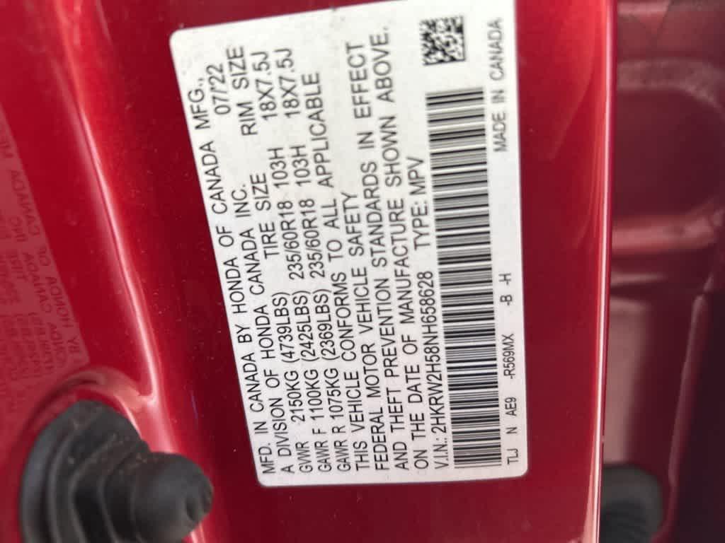 used 2022 Honda CR-V car, priced at $24,872