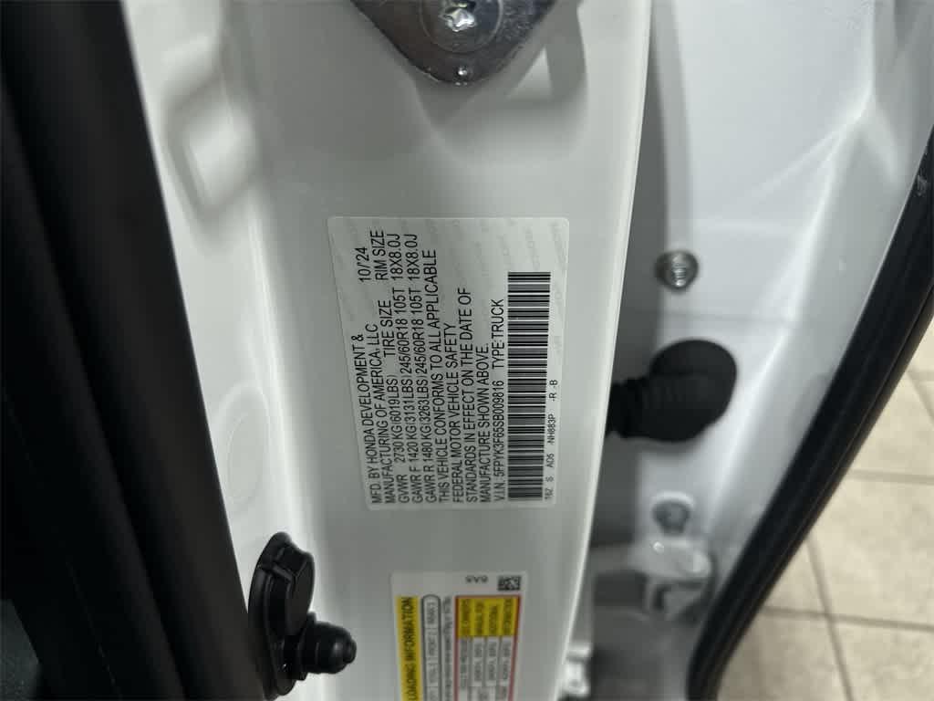 used 2025 Honda Ridgeline car, priced at $38,412