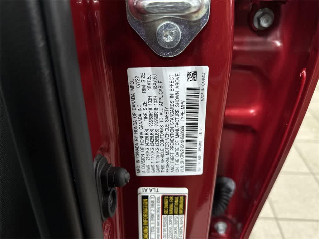 used 2022 Honda CR-V car, priced at $26,500