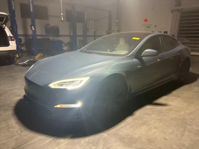 used 2021 Tesla Model S car, priced at $34,174