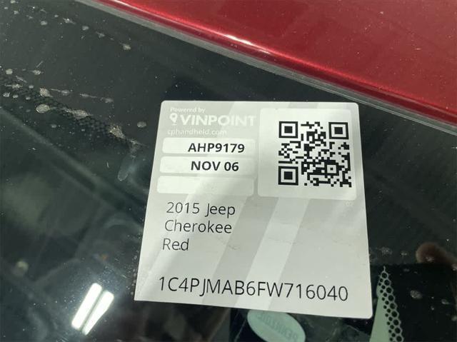 used 2015 Jeep Cherokee car, priced at $10,279