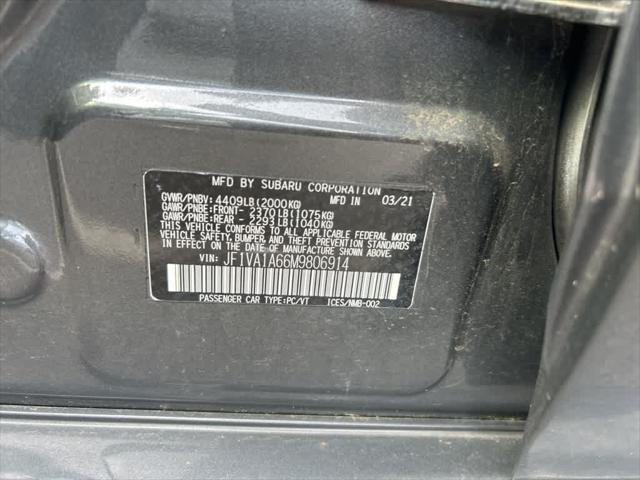 used 2021 Subaru WRX car, priced at $21,774