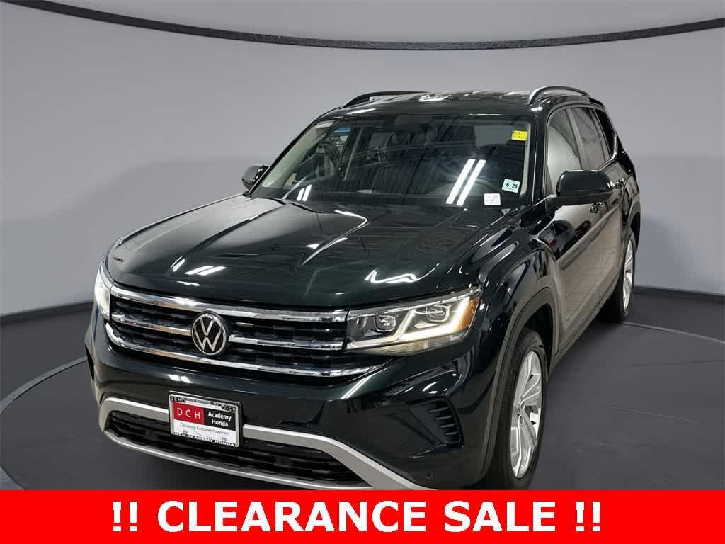 used 2021 Volkswagen Atlas car, priced at $24,325
